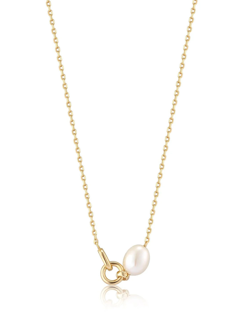 Ania Haie N043-02G Ladies Necklace - Pearl Power