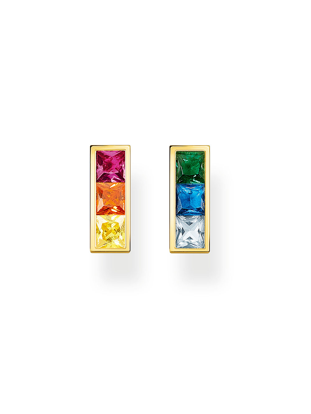 Thomas Sabo H2250-996-7 Earrings - Stone Rainbow