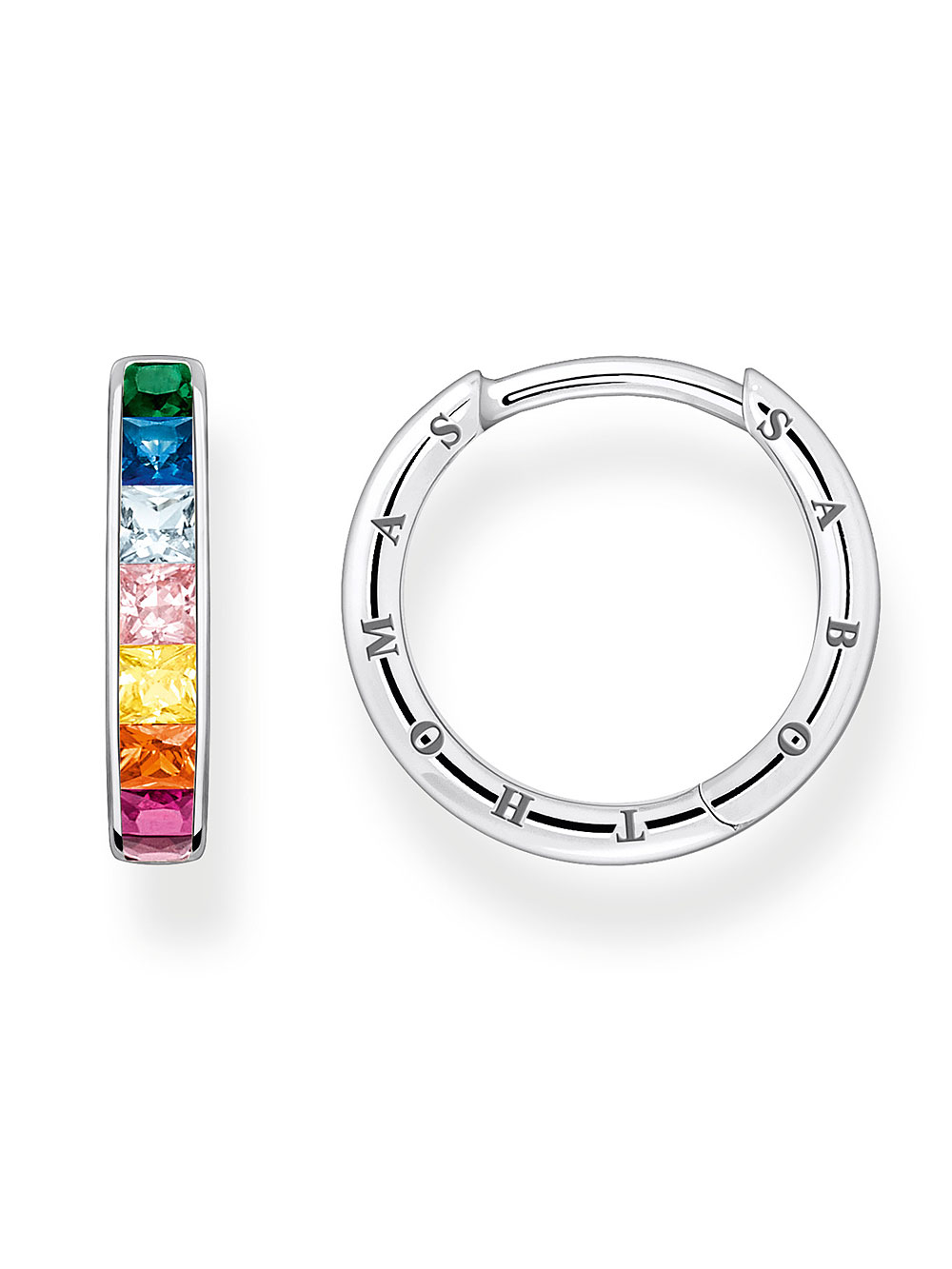 Thomas Sabo CR668-477-7 Creoles - Stone Rainbow