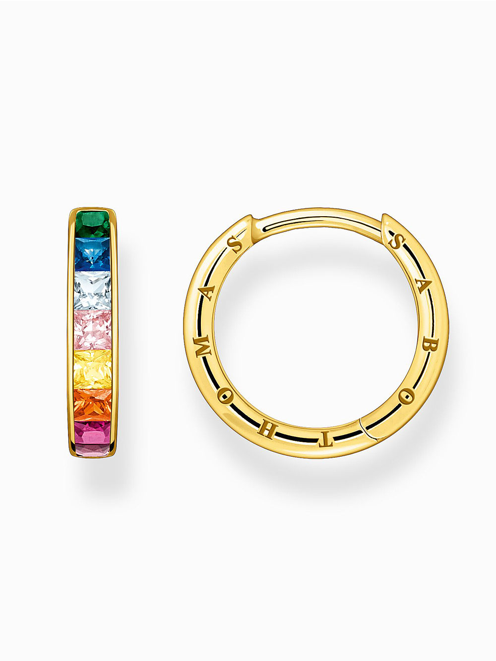 Thomas Sabo CR668-996-7 Creoles - Stone Rainbow