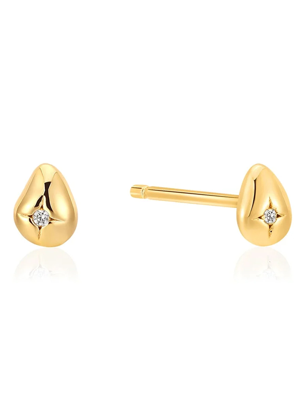 Ania Haie E043-05G Earrings - Pearl Power