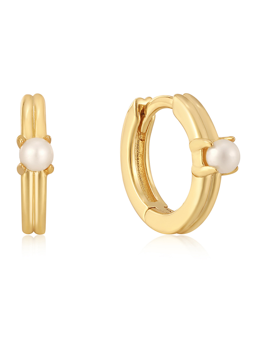 Ania Haie E043-03G Hoop earrings - Pearl Power