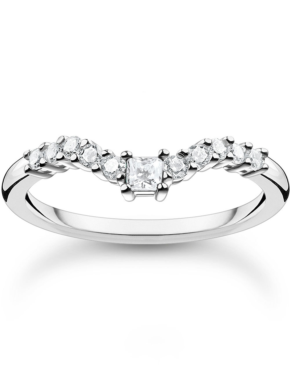 Thomas Sabo TR2398-051-14-52 prstýnek - V Shape