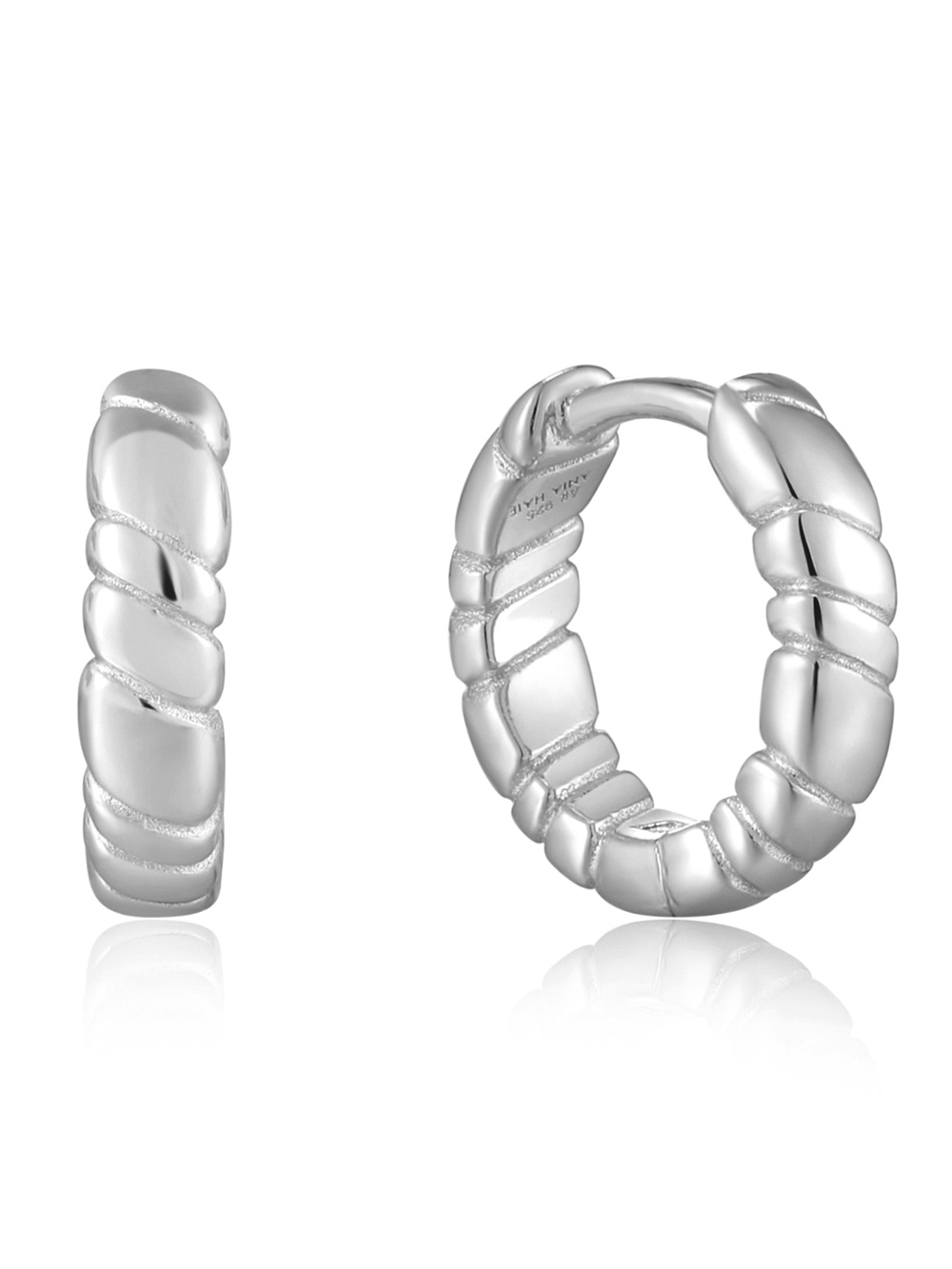 Ania Haie E038-02H Creoles - Smooth Twist