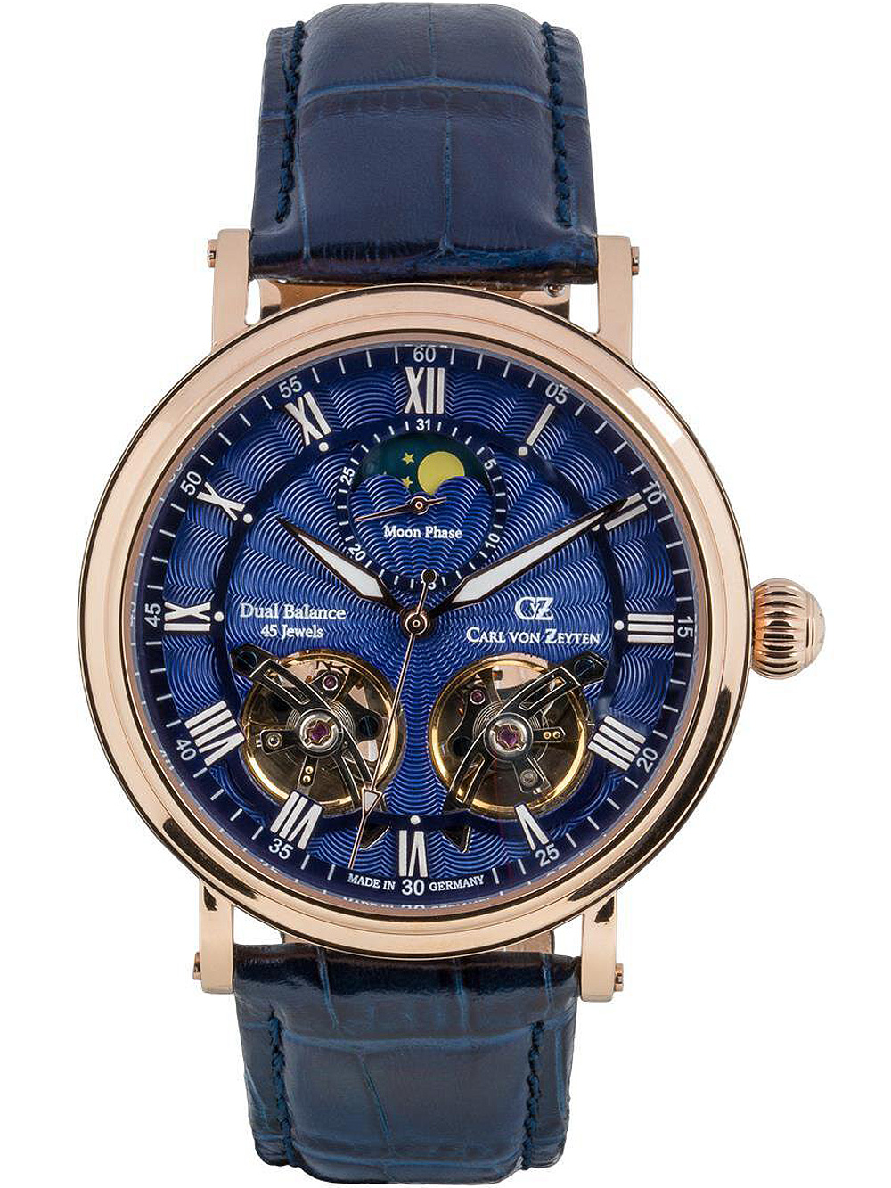 Carl von Zeyten CVZ0054RBSR Murg Moonphase Automatic 46mm