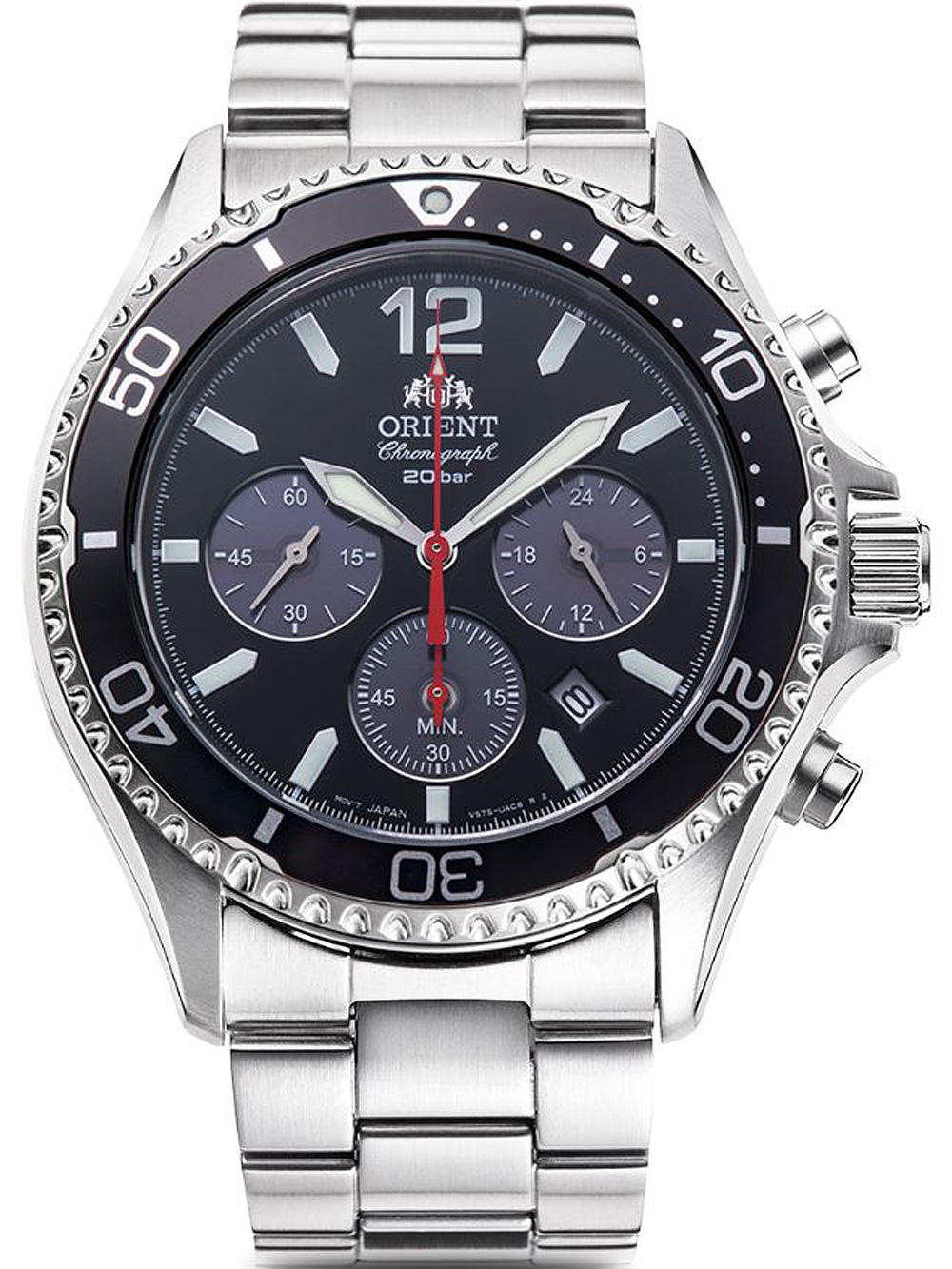 Orient RA-TX0202B10B Mako Chronograph Solar 43mm