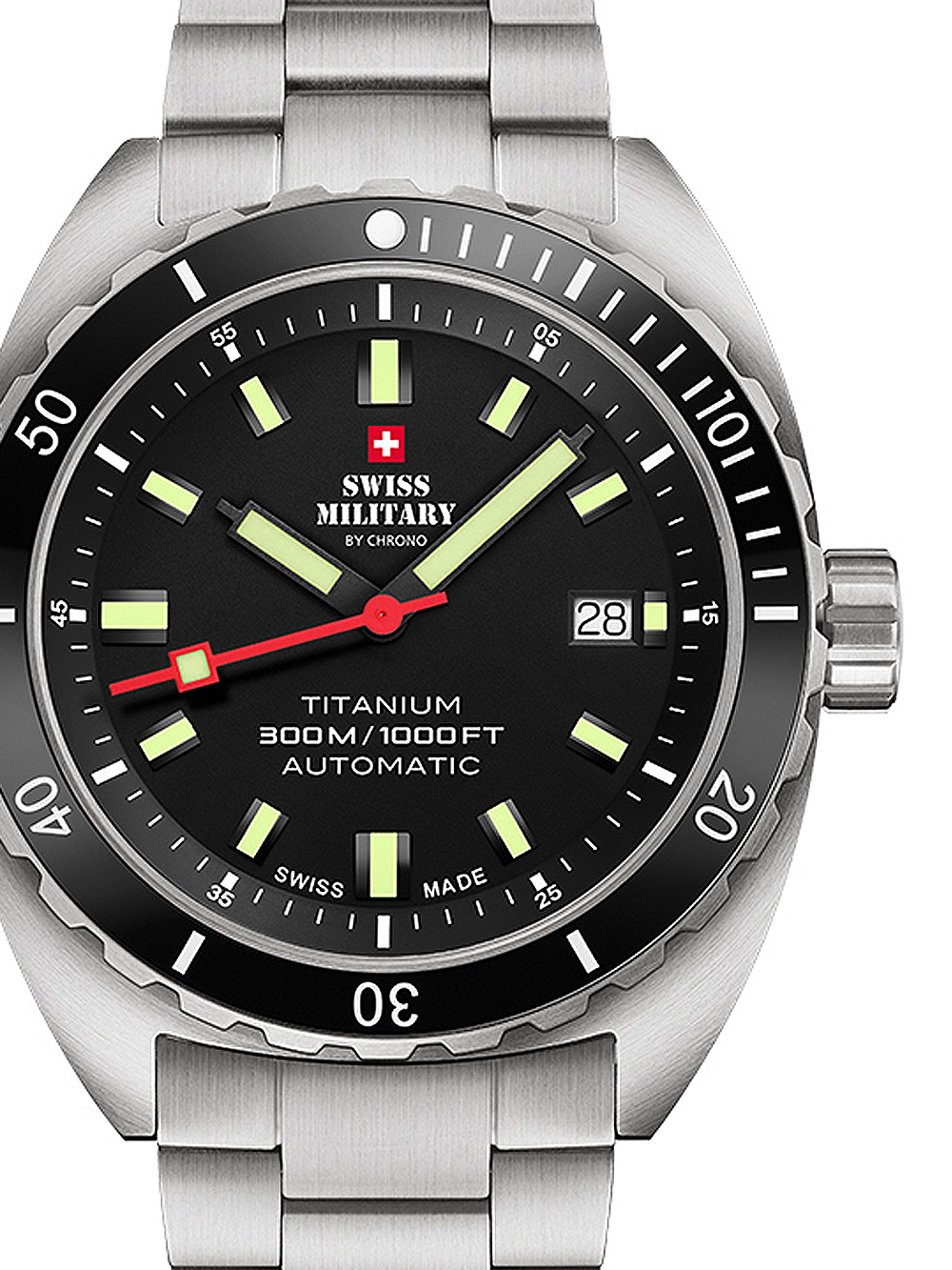 Swiss Military SMA34100.01 Diver Titanium Automatic 42 mm