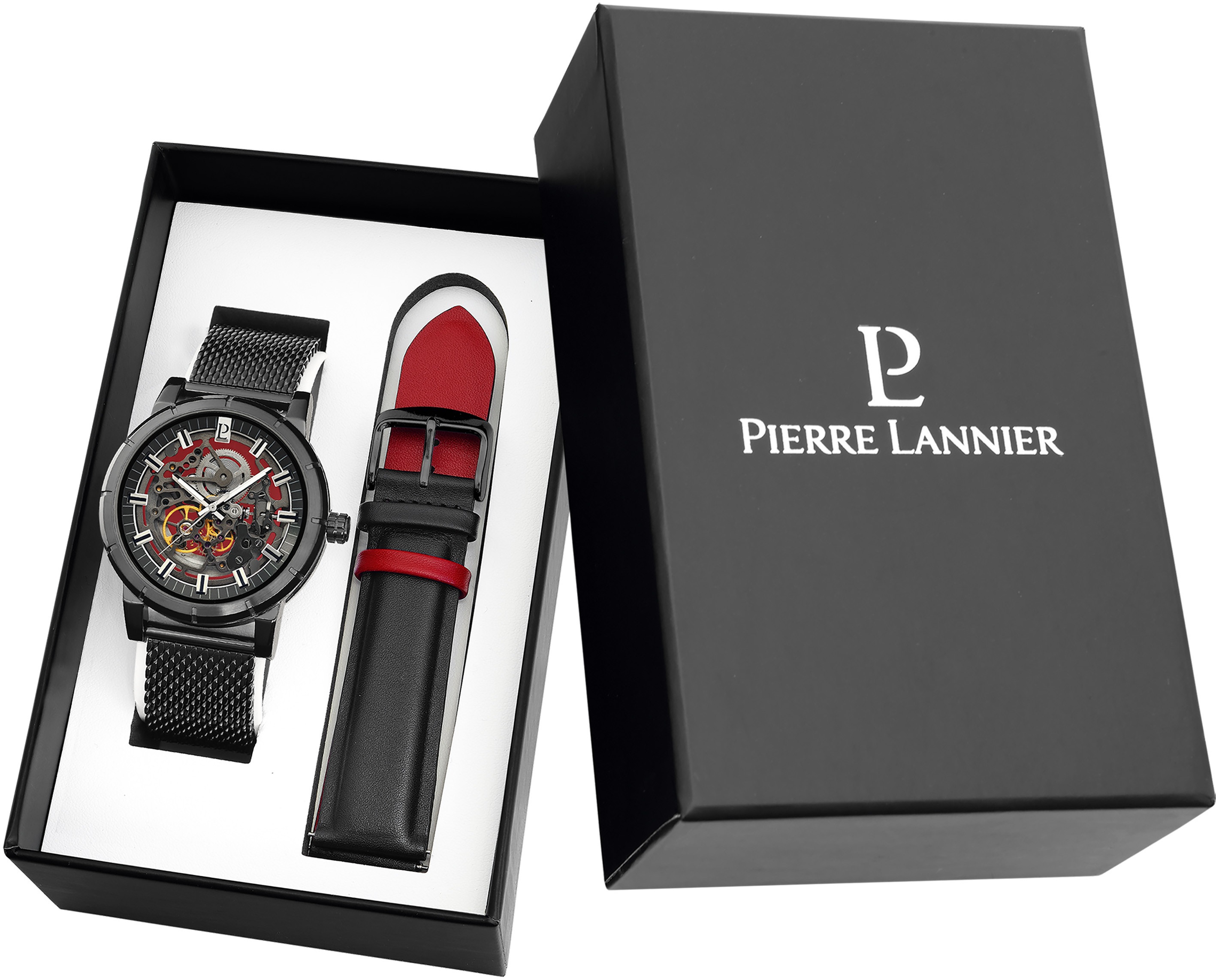 Set hodinky (321C438) + řemínek PIERRE LANNIER model 372C438