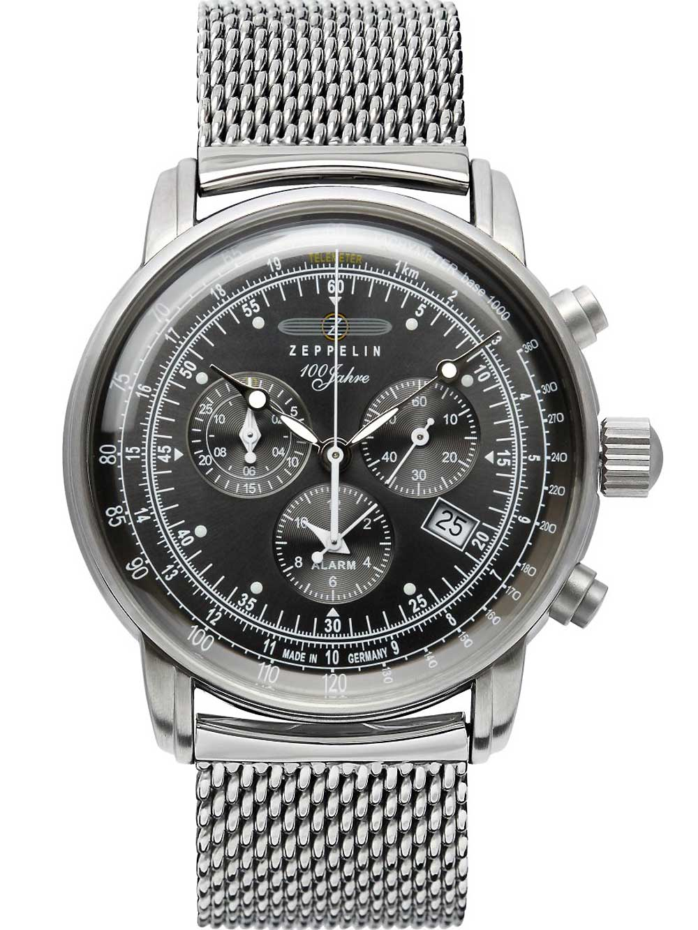 Zeppelin 7680M2 100 Jahre Alarm Chrono - 43 mm