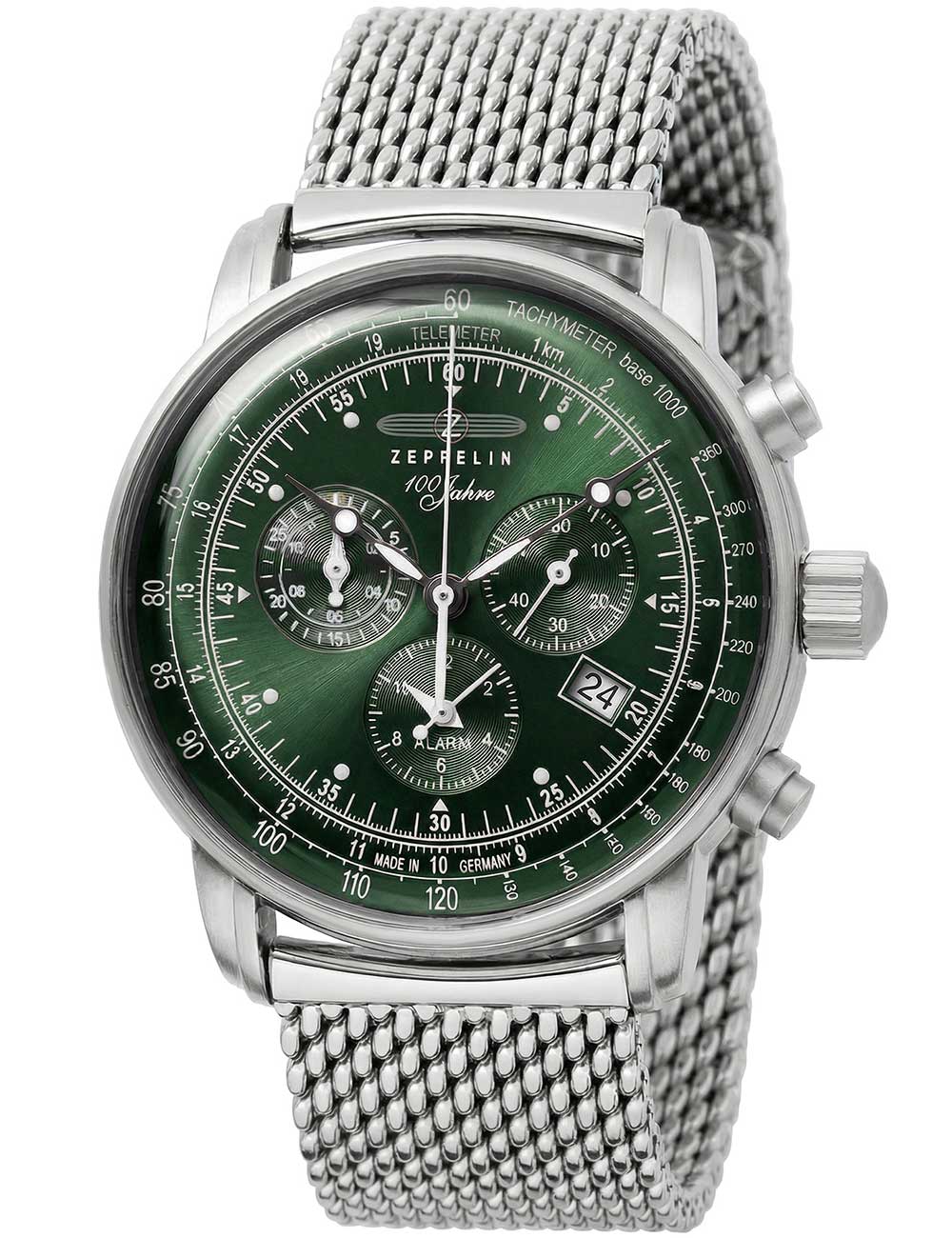 Zeppelin 8680M4 100 Jahre Alarm Chrono - 43 mm
