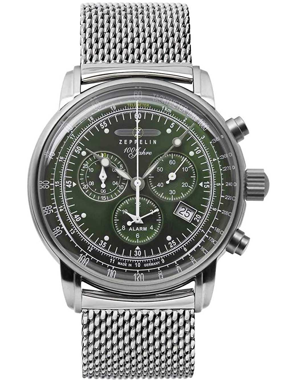 Zeppelin 8680M4 100 Jahre Alarm Chrono - 43 mm