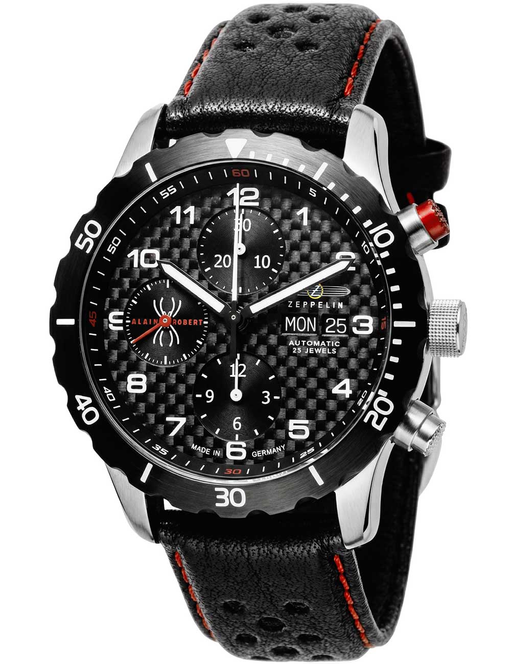 Zeppelin 72162 Night Cruise Autom. Chronograph 42 mm