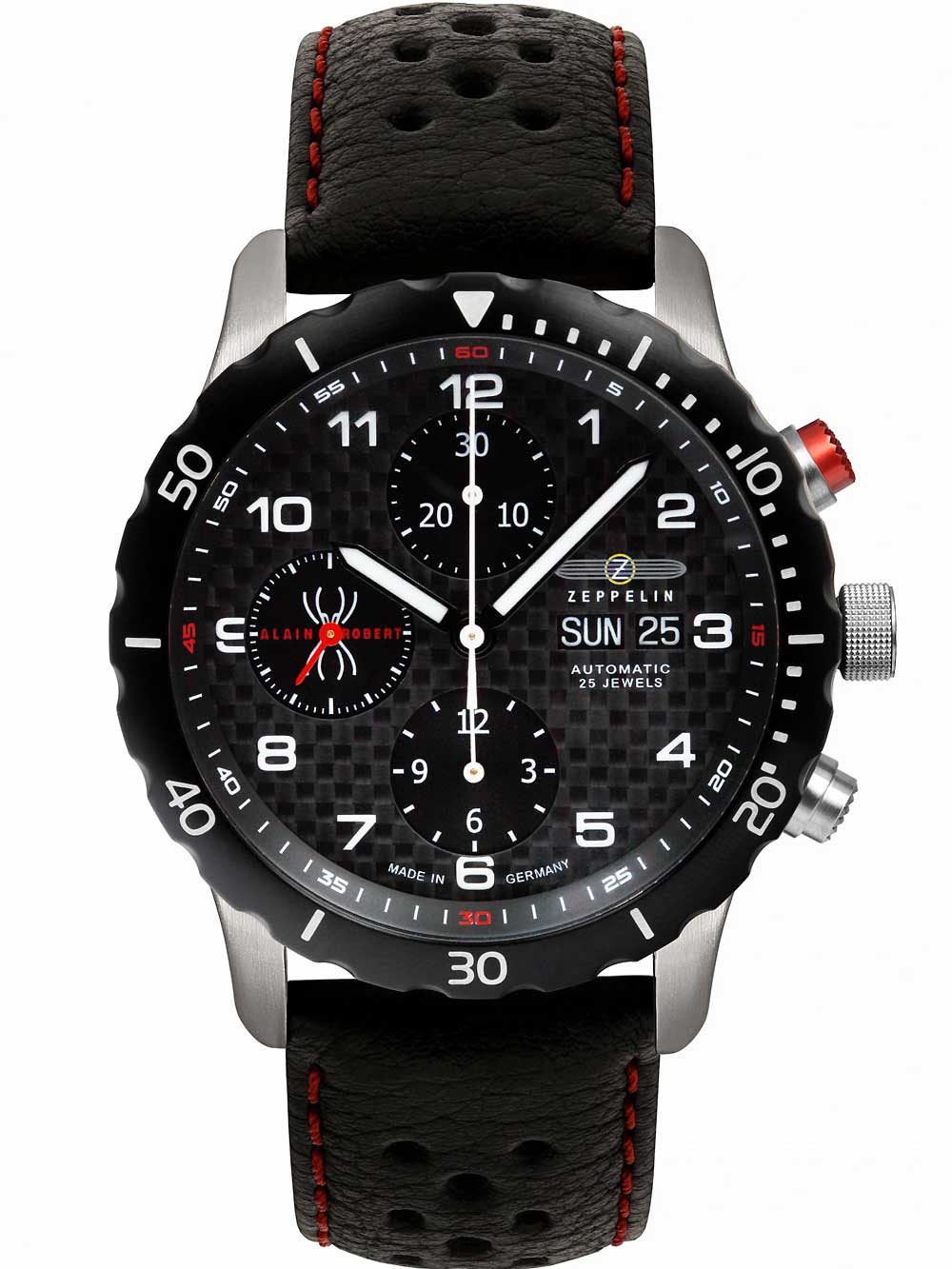 Zeppelin 72162 Night Cruise Autom. Chronograph 42 mm