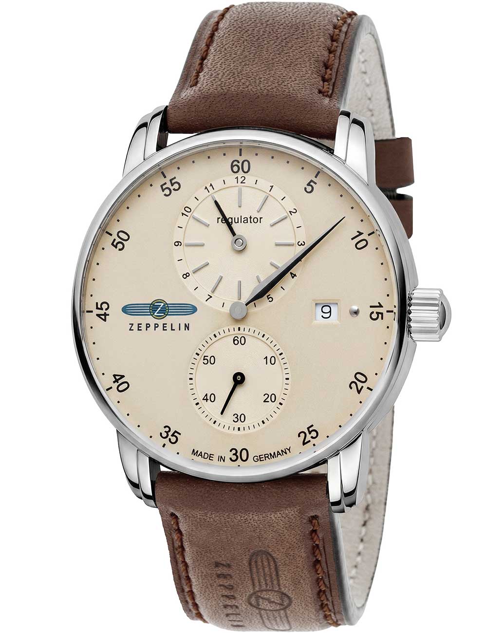 Zeppelin 86225 New Captains Line Autom. 43mm