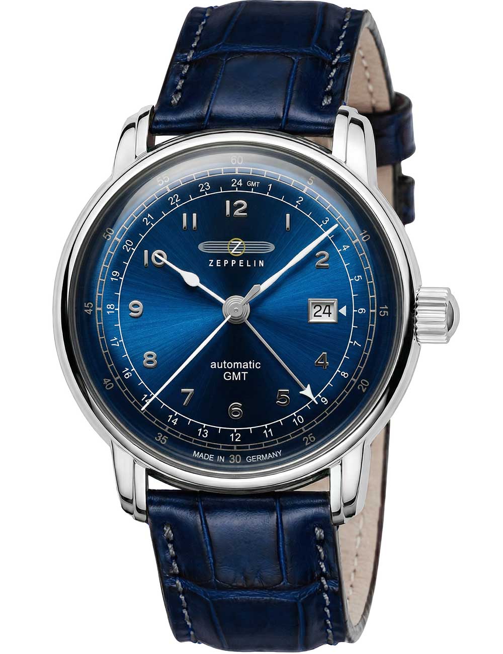 Zeppelin 76683 LZ126 Los Angeles Autom. GMT 43mm