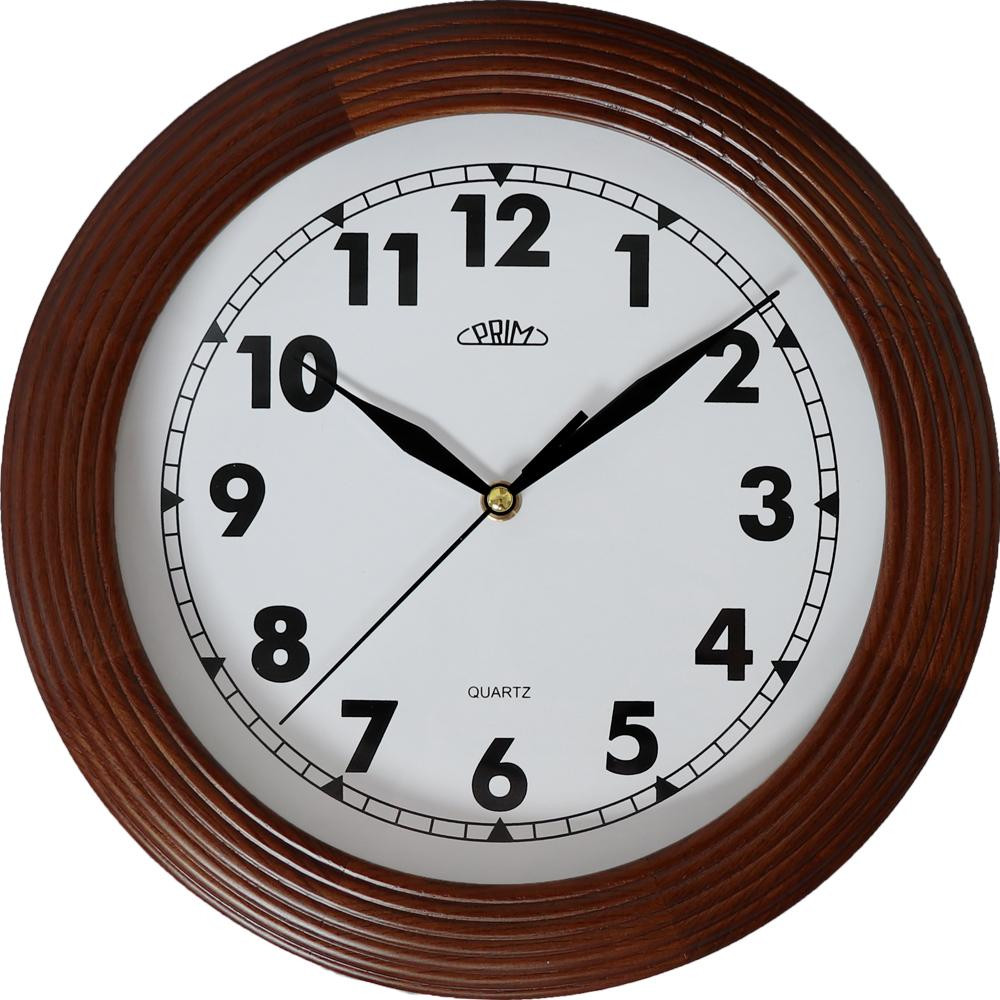 Nástěnné hodiny PRIM WOOD 52