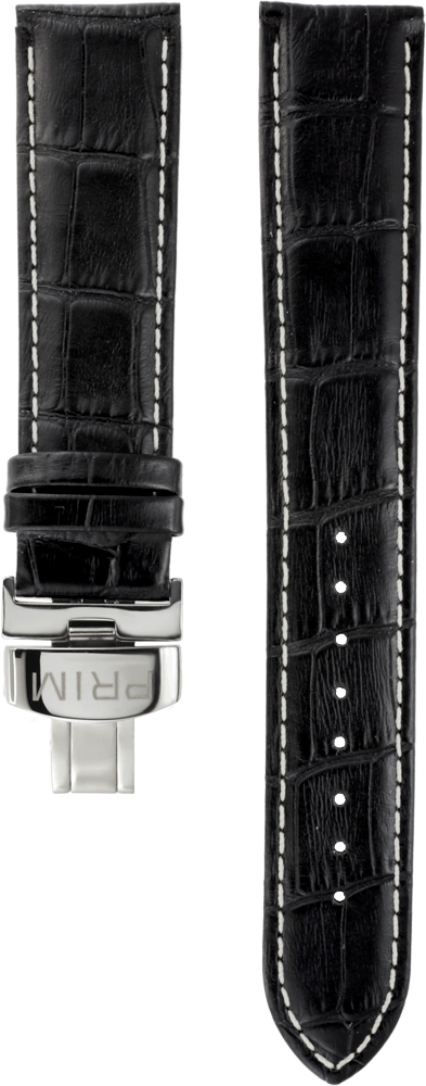 PRIM Řemínek RB.15704.9000,XL - Tourbillon, Černá - 22 mm