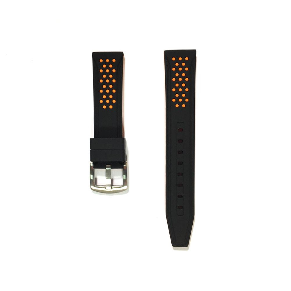 PRIM Řemínek RJ.15327.9060, Oranžová, Černá - 24 mm