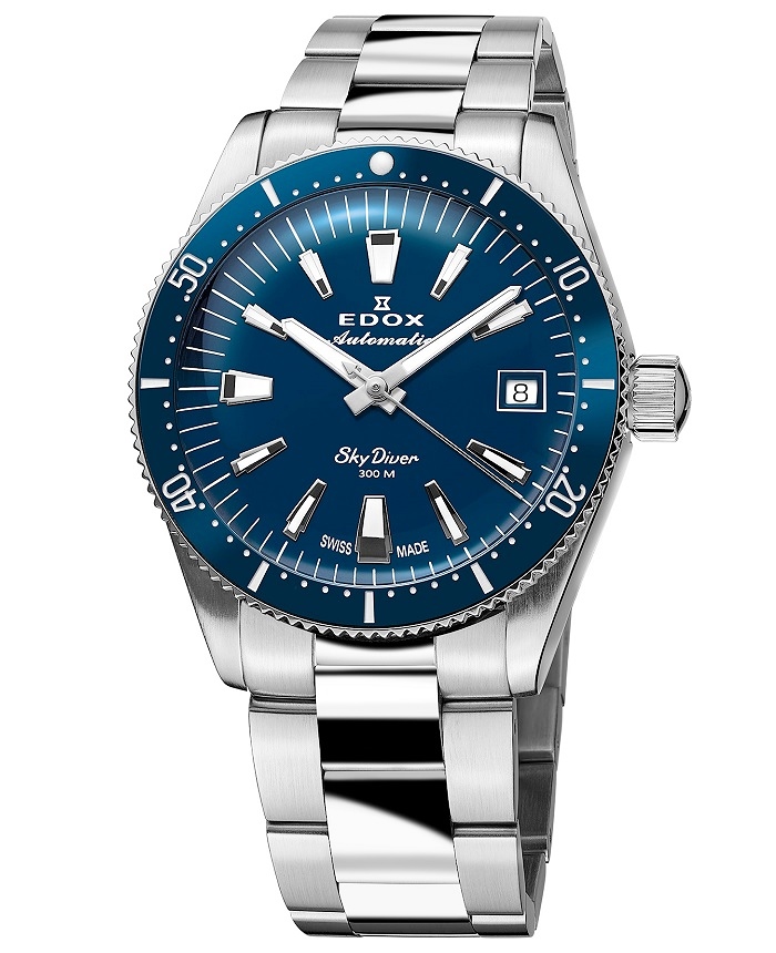 Edox 80131-3BUM-BUIN Skydiver Automatic 38mm