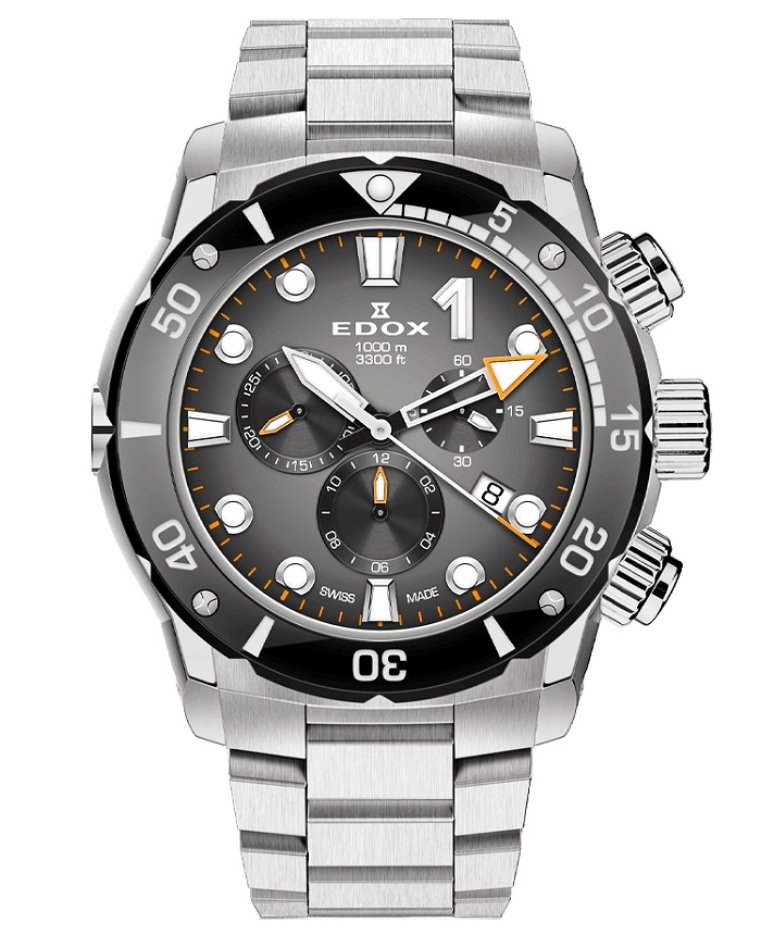 Edox 10242-TINM-GIDNO CO-1 Chronograph 45mm