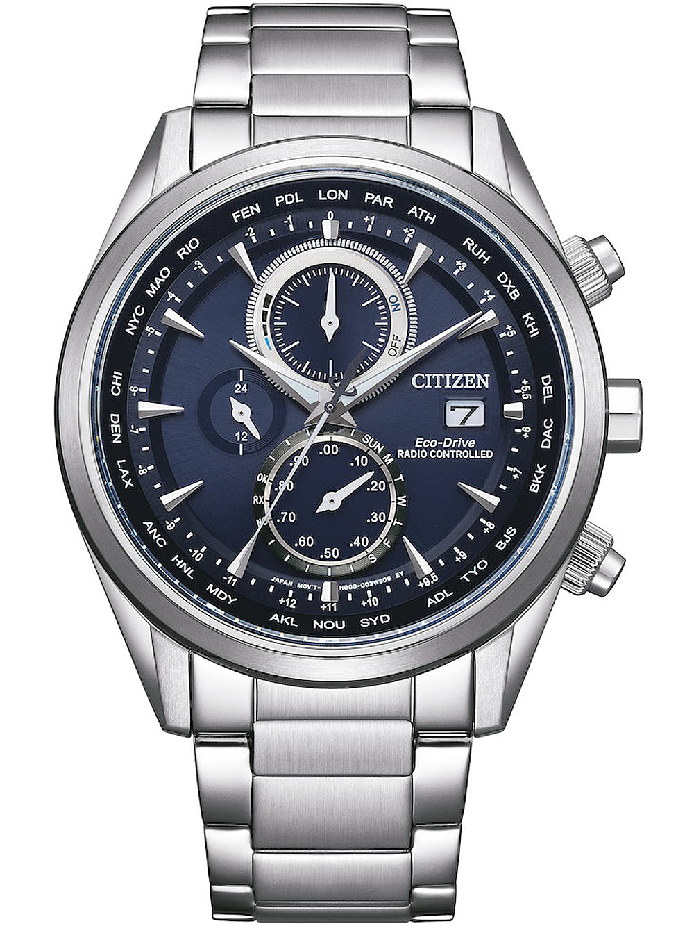 Citizen AT8260-85L Eco-Drive Chronograph Radio Controlled 43mm