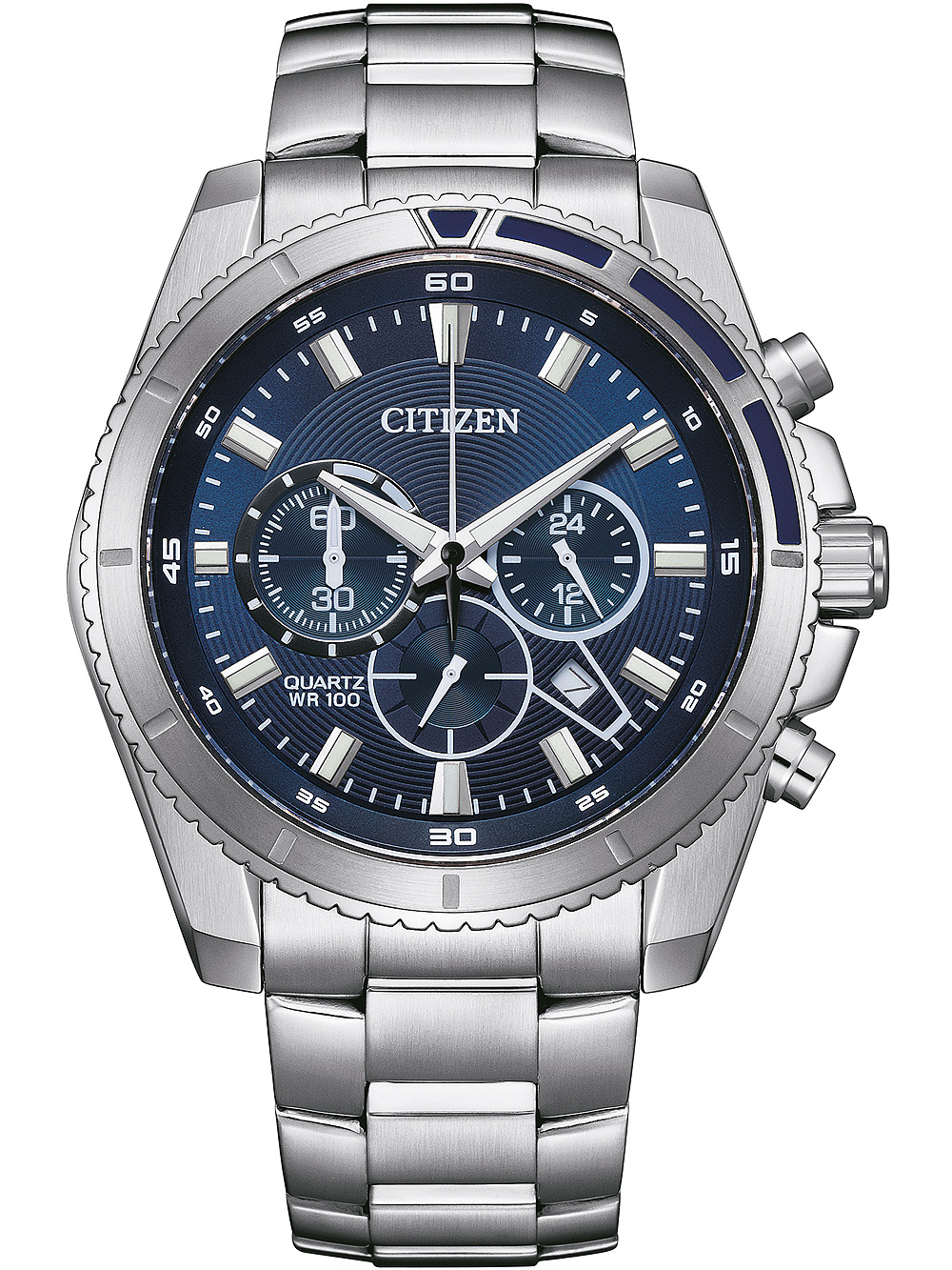 Citizen AN8201-57L Quartz Chronograph 44mm