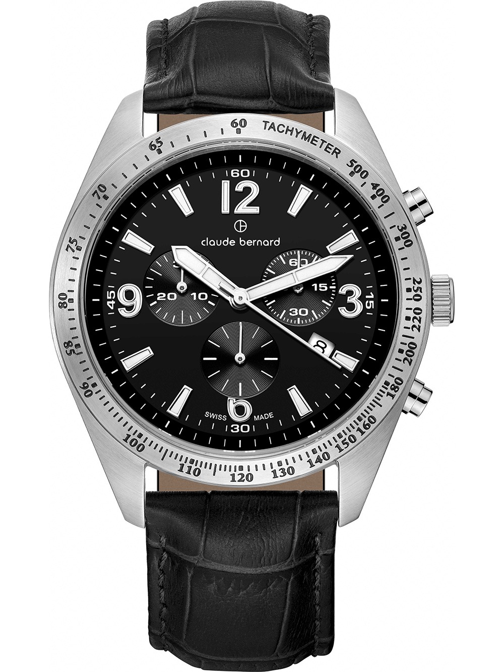 Claude Bernard 10247-3C-NB ST50 Chronograph 44mm 5ATM