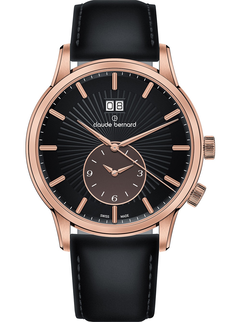 Claude Bernard 62007-37R-NIBRR Classic 42mm 5ATM