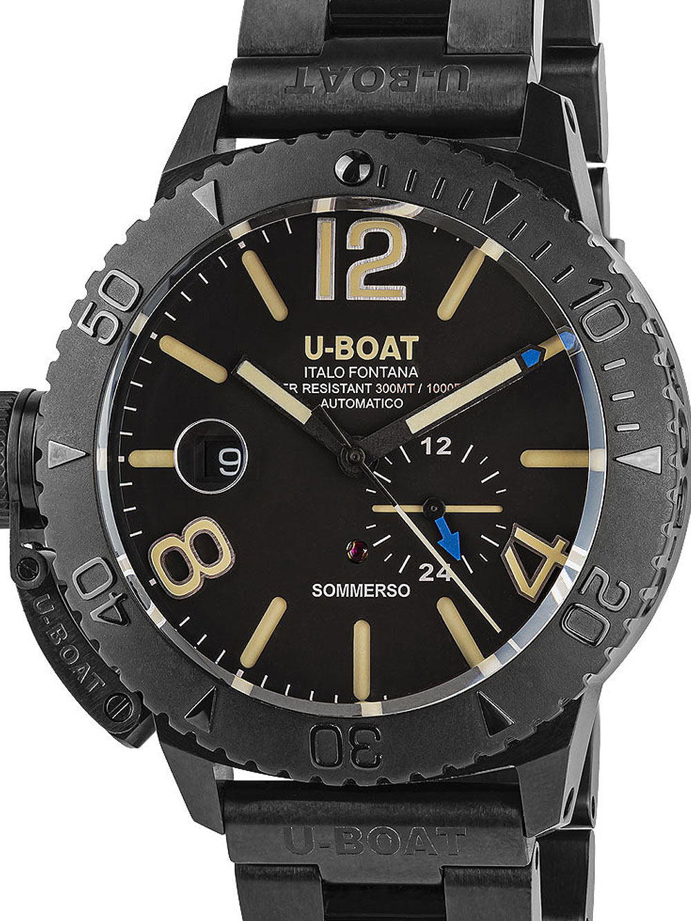 U-Boat 9015/MT Sommerso 46mm DLC