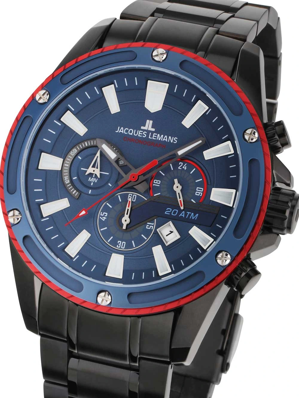 Jacques Lemans 1-2141G Liverpool Chronograph 48mm