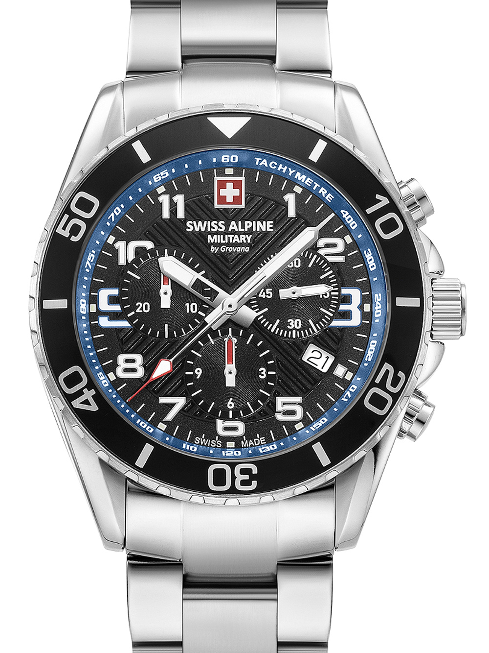 Swiss Alpine Military 7029.9135 Raptor Mens Chronograph 42 mm