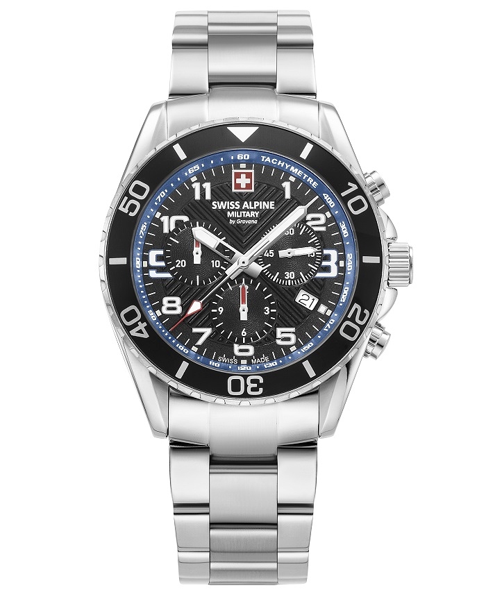 Swiss Alpine Military 7029.9135 Raptor Mens Chronograph 42 mm
