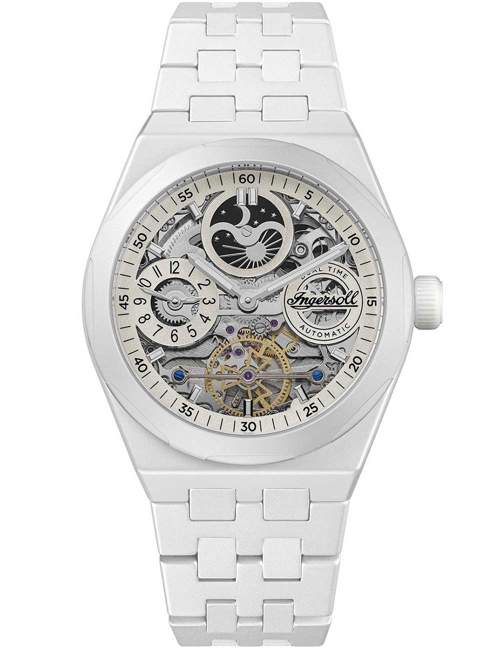 Ingersoll I15103 The Broadway Dual Time Ceramic Autom. 43mm