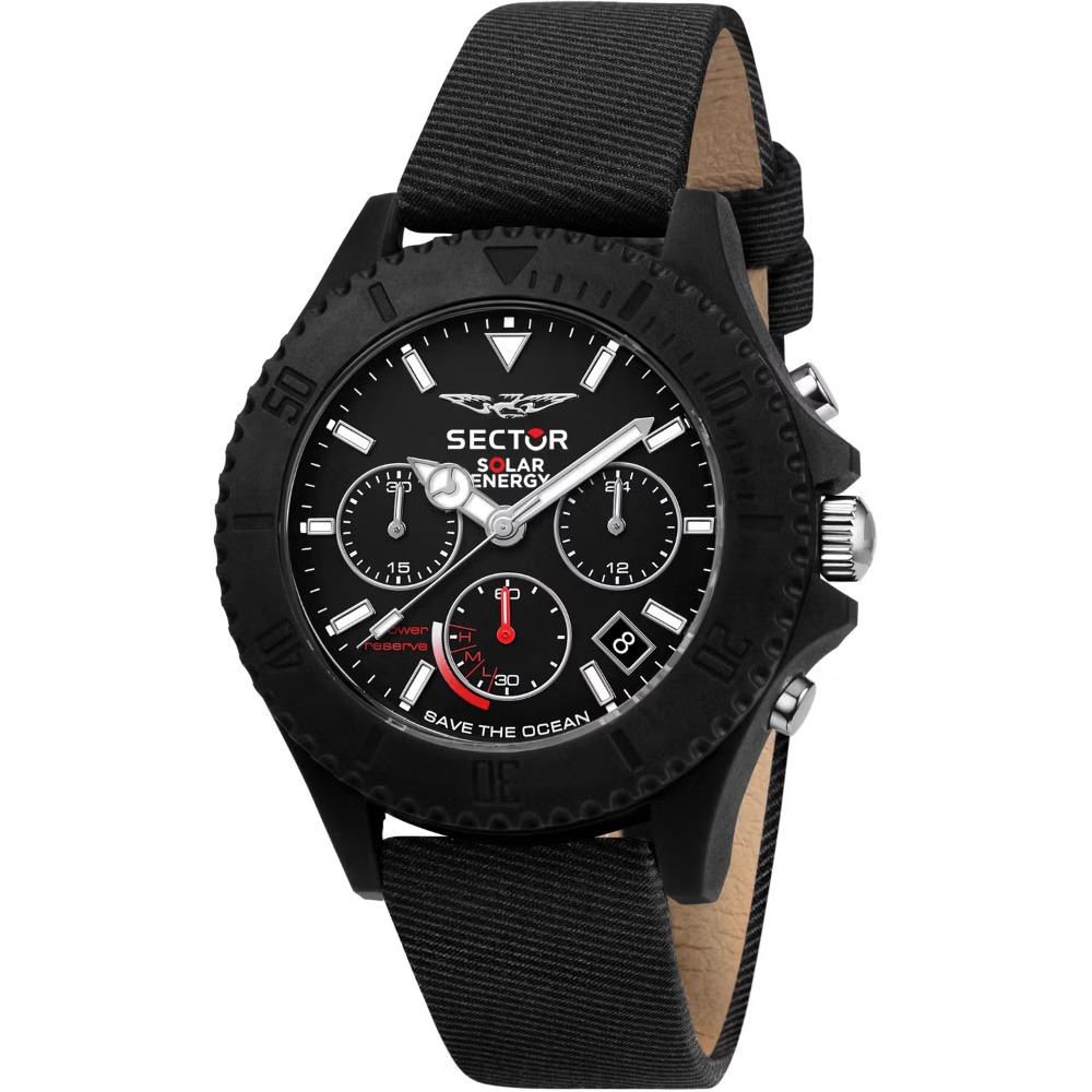 Sector R3271739002 Save The Ocean Chrono 44 mm