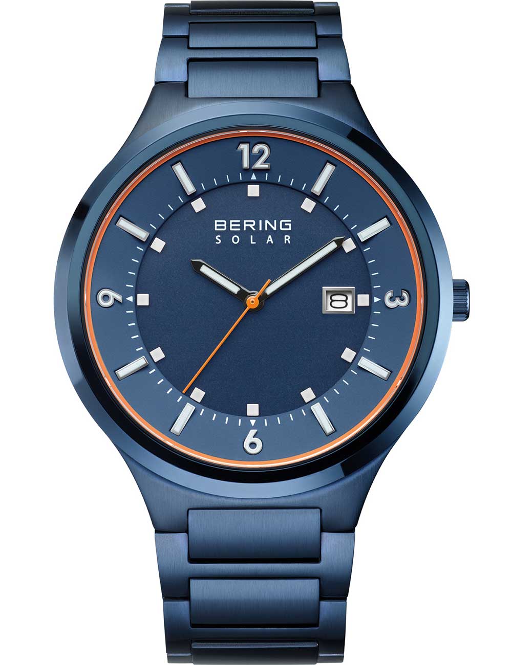 Bering 14442-797 Slim Solar Mens Watch 42 mm 5ATM