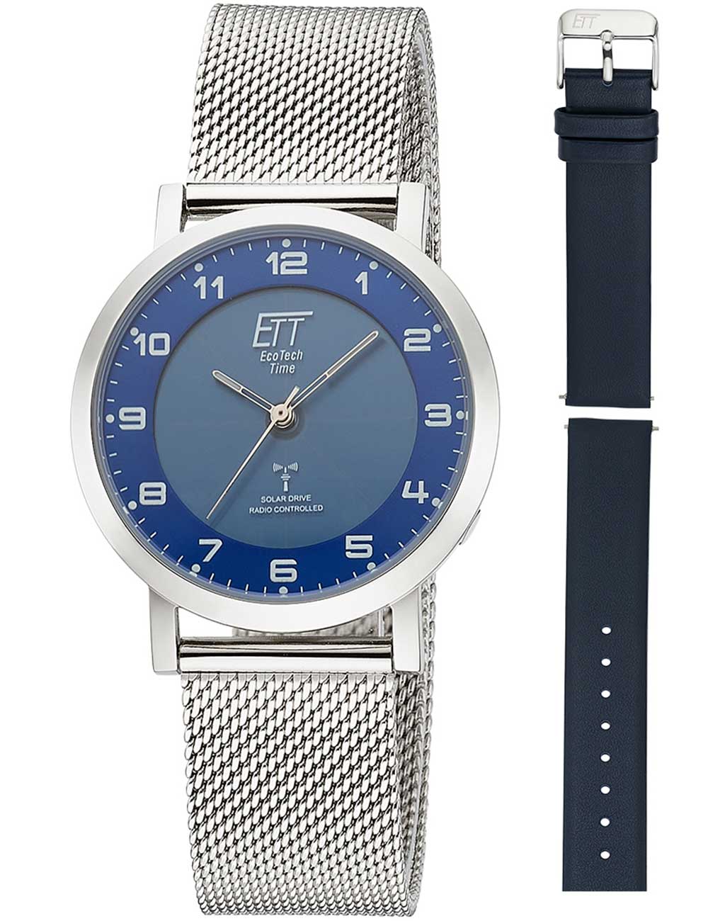 ETT Eco Tech Time ELS-11617-32MS Atacama Solar Radio Controlled 36mm 5ATM