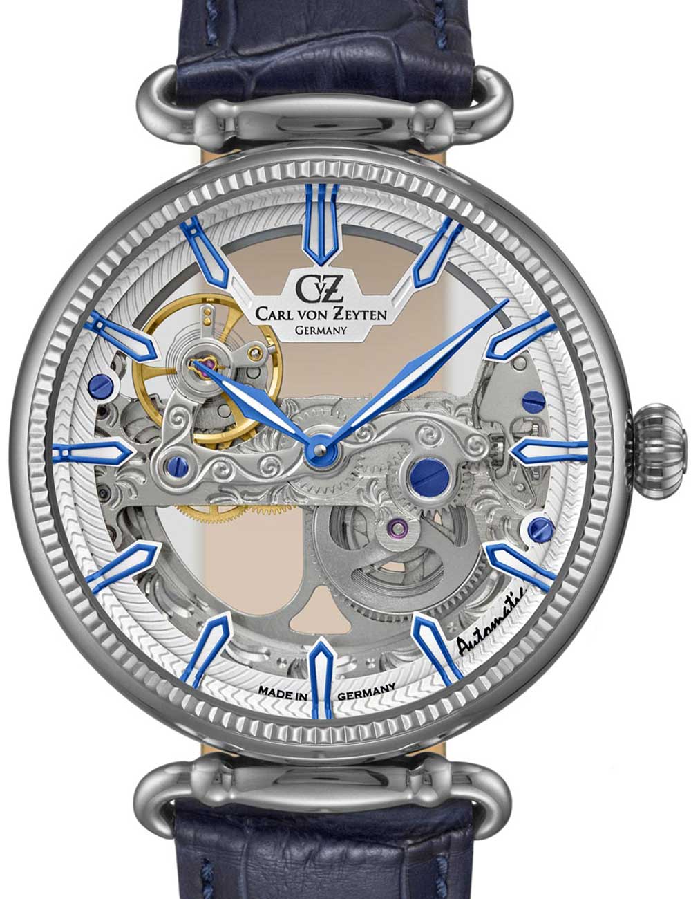 Carl von Zeyten CVZ0031WHS Elzach Automatik 42mm