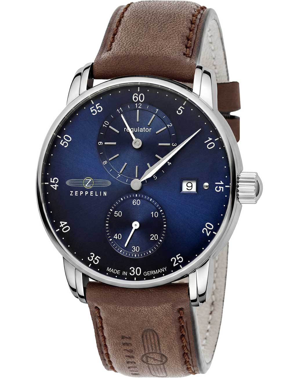 Zeppelin 86223 New Captains Line Autom. 43mm