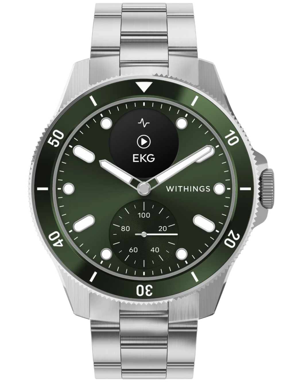 Withings Scanwatch Nova 42mm zelené