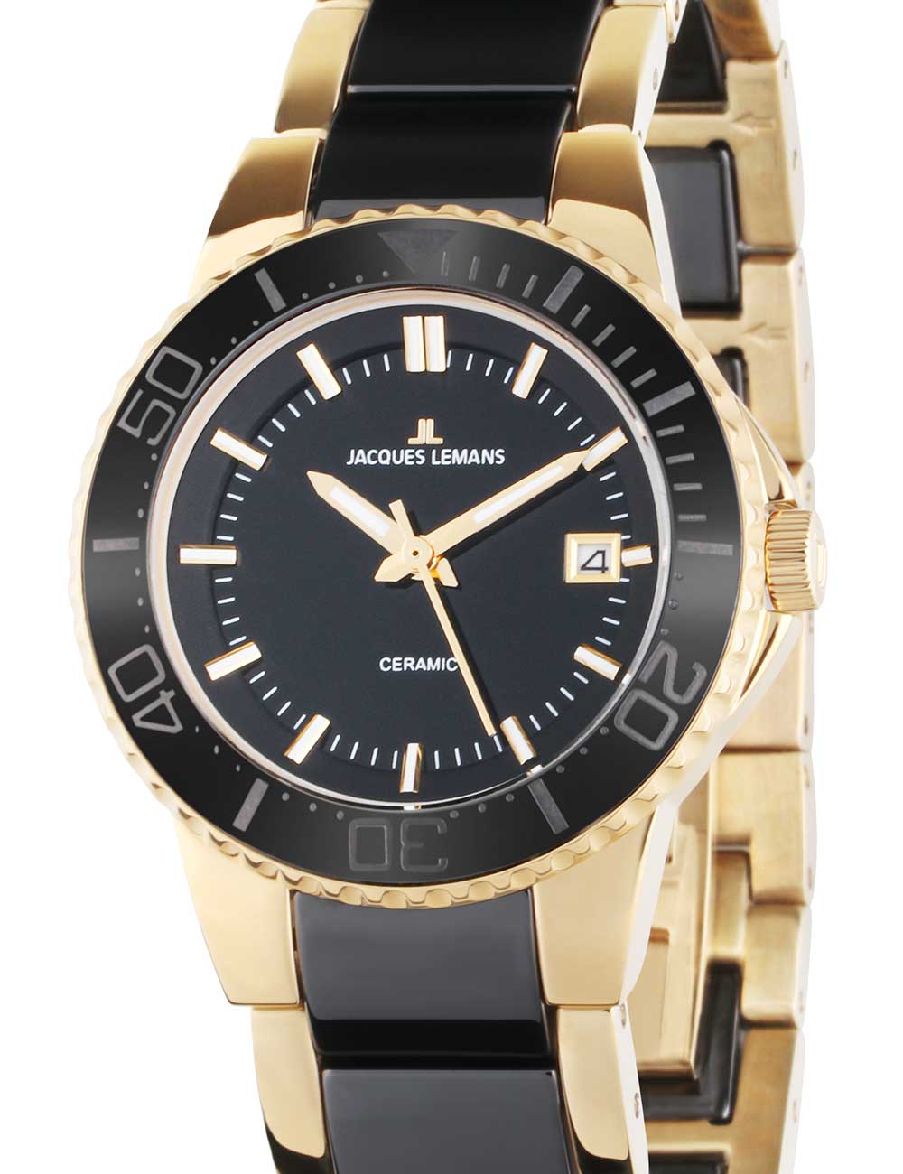 Jacques Lemans 1-2165C Colmar Ceramic Ladies 31mm 10ATM