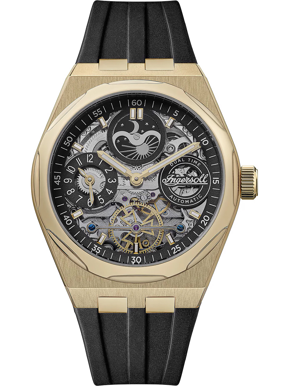 Ingersoll I12907 Broadway Dual Time Automatic 43mm 5ATM