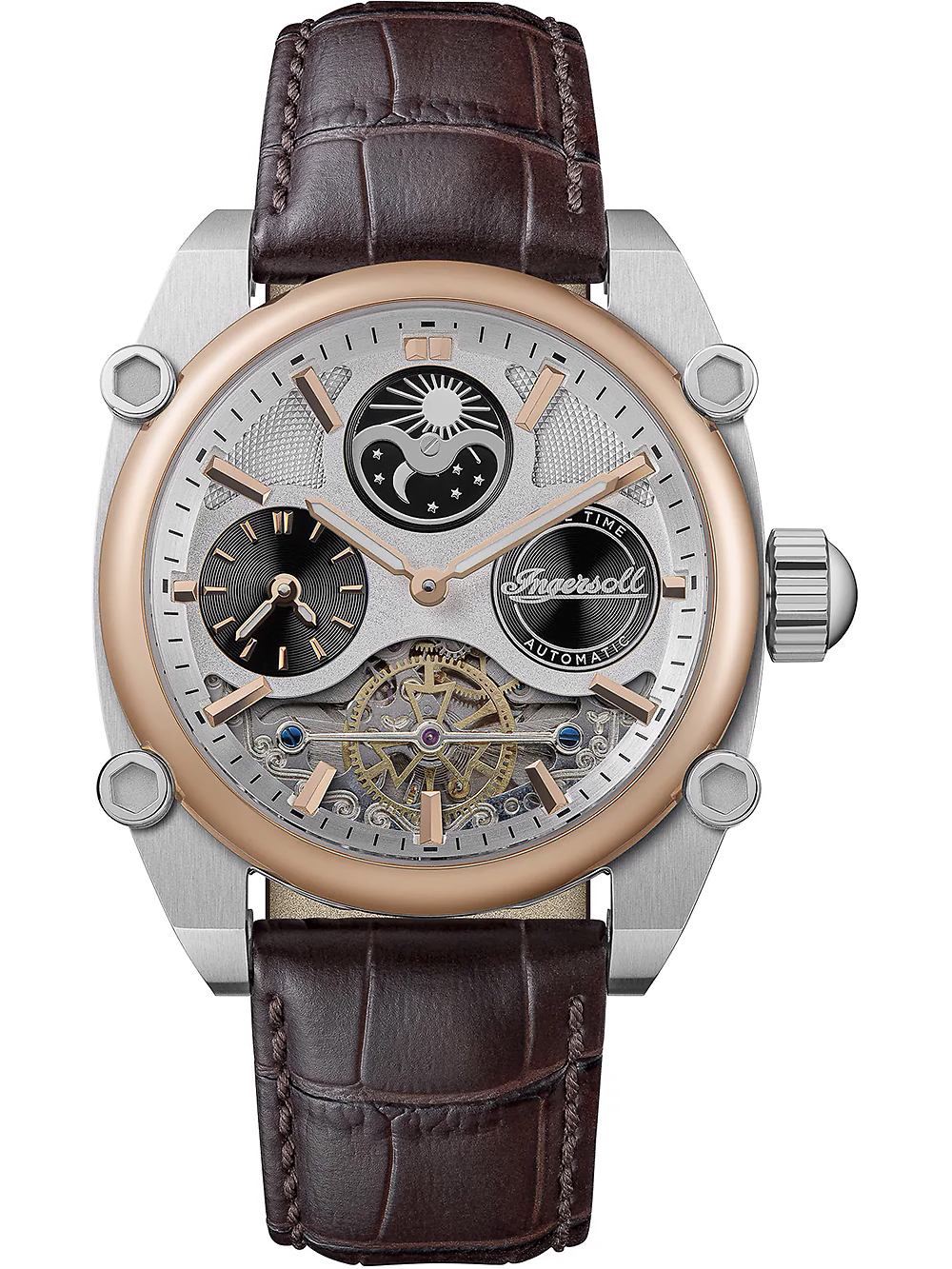 Ingersoll I15401 Varsity Dual Time Automatic 45mm 5ATM
