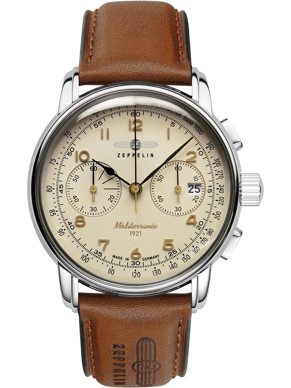 Zeppelin 96705 Méditerranée Chronograph 42mm 5ATM