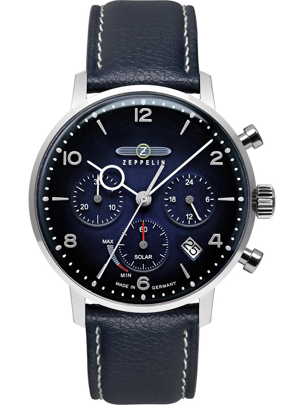 Zeppelin 80863n LZ-129 Hindenburg Solar-Chronograph 41mm 5ATM