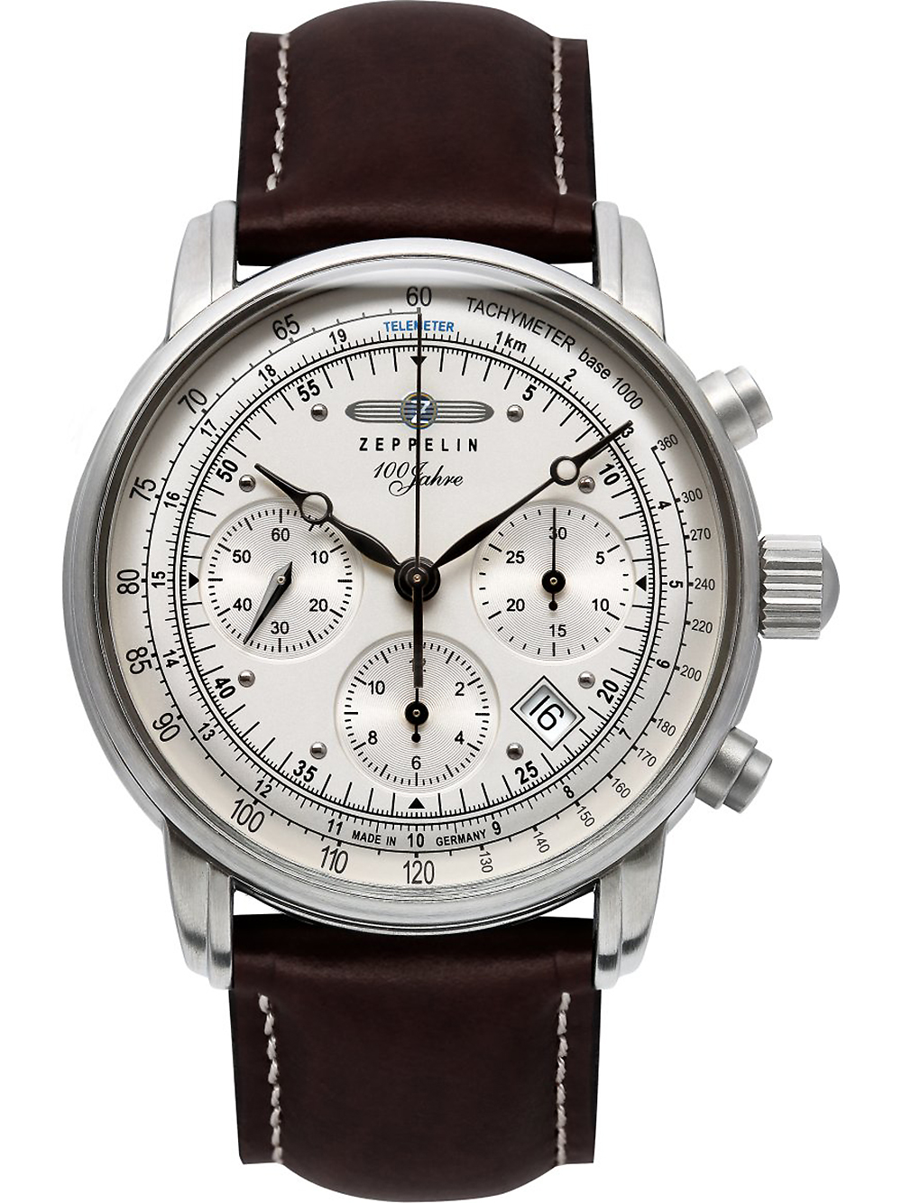 Zeppelin 86181 100 Years Zeppelin ED.1 Automatic Chrono 42mm 5ATM