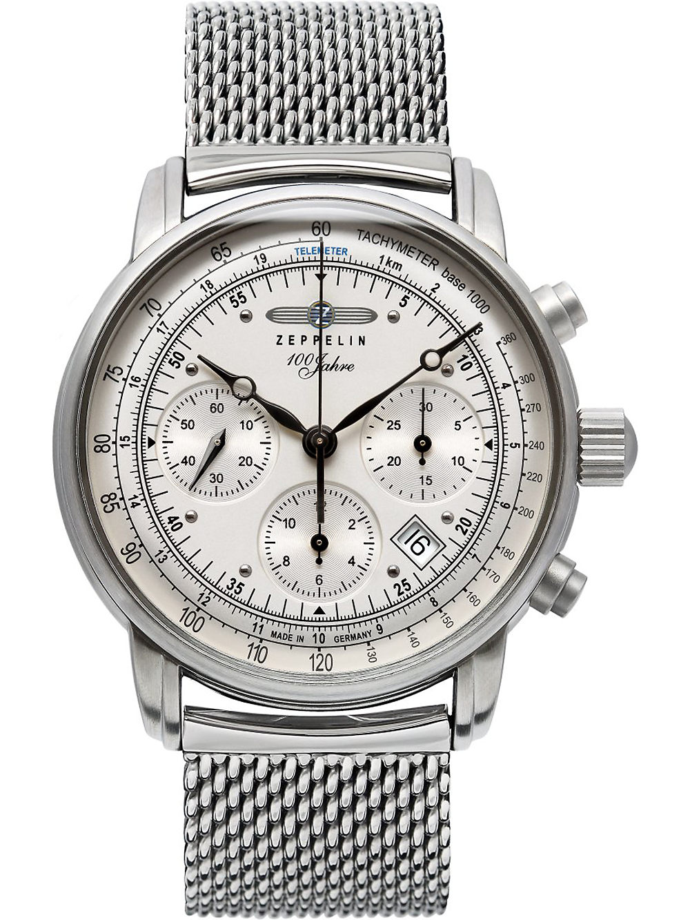 Zeppelin 8618M1 100 Years Zeppelin ED.1 Automatic Chrono 42mm 5ATM