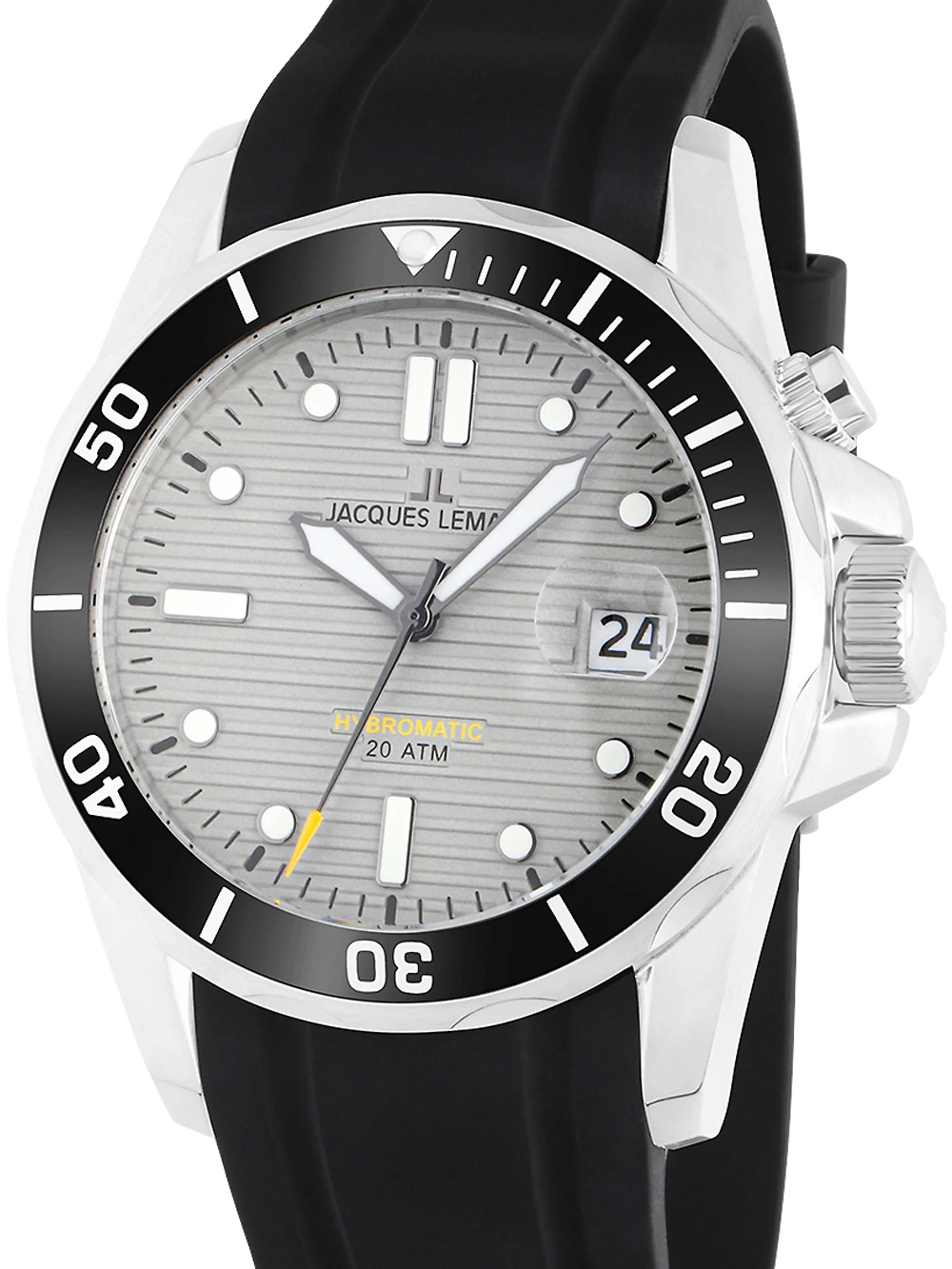 Jacques Lemans 1-2170B Hybromatic Diver 41mm 20ATM