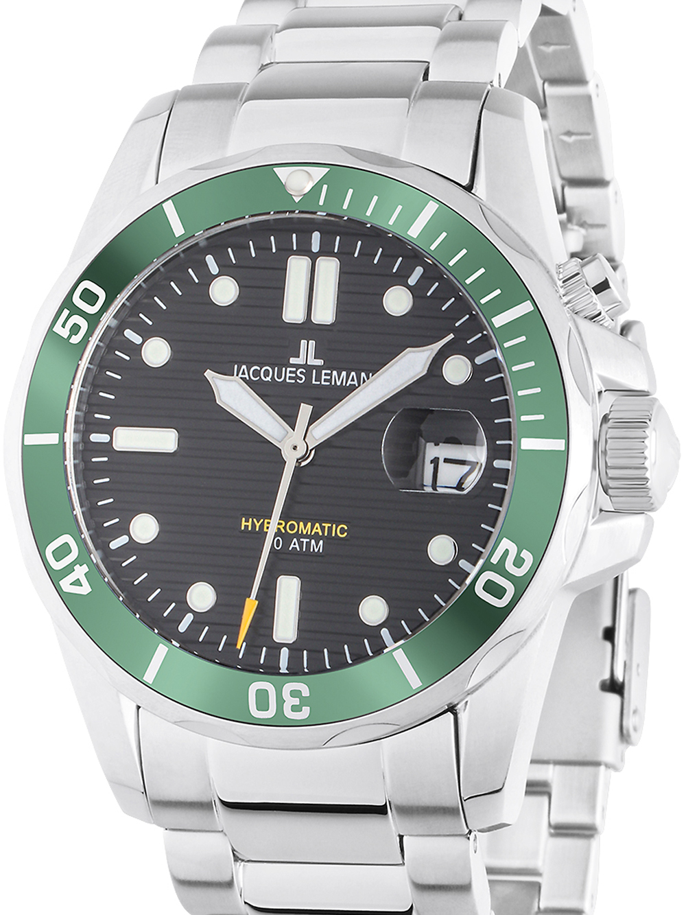 Jacques Lemans 1-2170K Hybromatic Diver 41mm 20ATM