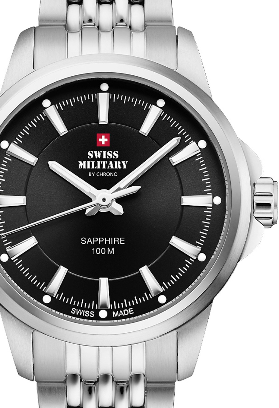 Swiss Military SM34105.01 Classic sapphire crystal 28mm 10ATM