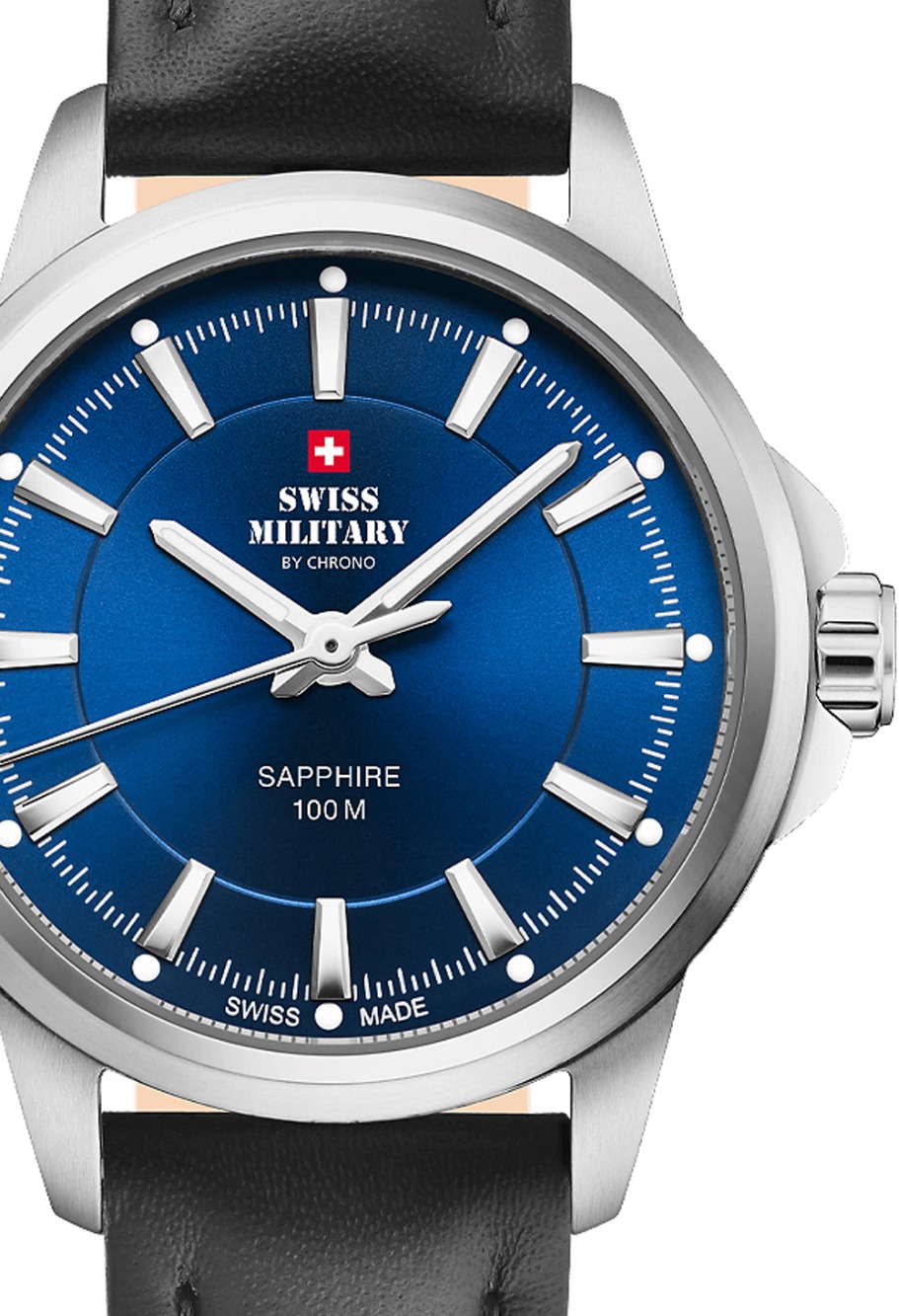 Swiss Military SM34105.10 Classic sapphire crystal 28mm 10ATM